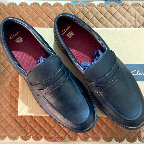Clarks Shoes Clarks Authentic Mens Leather Loafers Poshmark